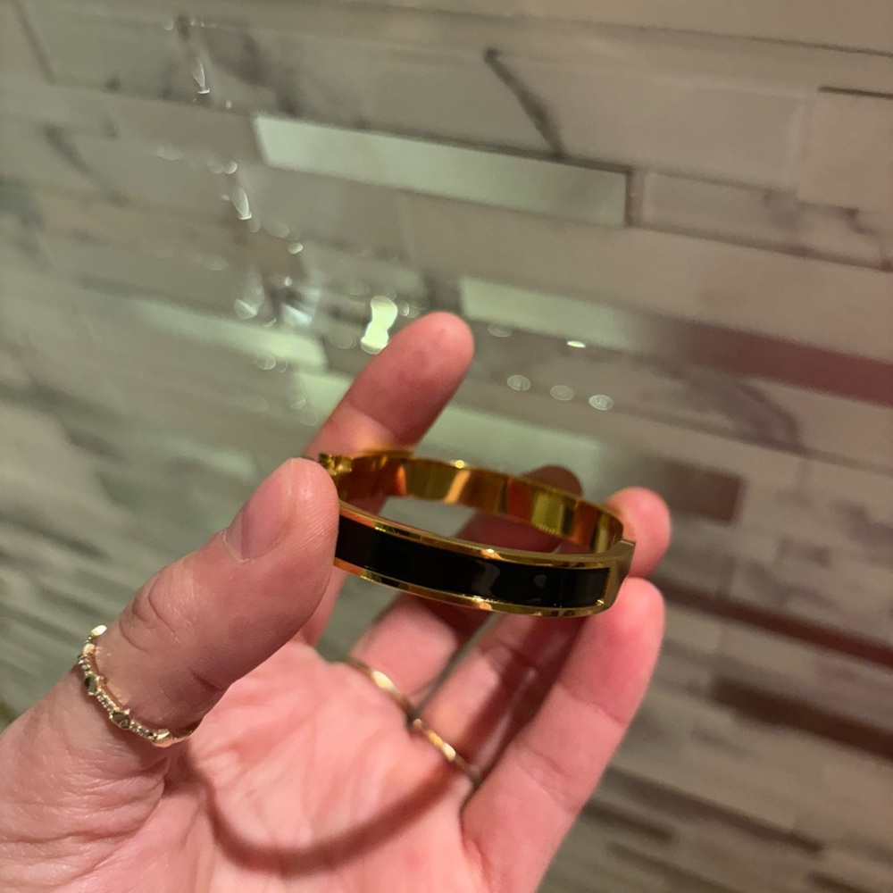Hermes Gold and Black Bracelet - Picture 4 of 6